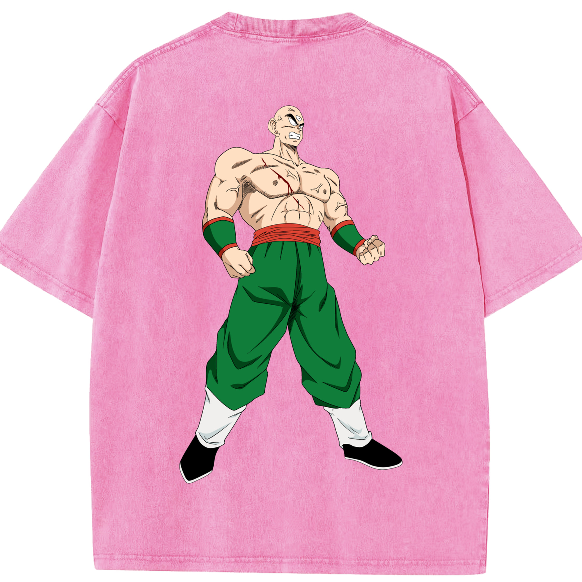 （画像用） ドラゴンボール DRAGON BALL 綿100% ヴィンテージ風 半袖Tシャツ（背面プリント）
